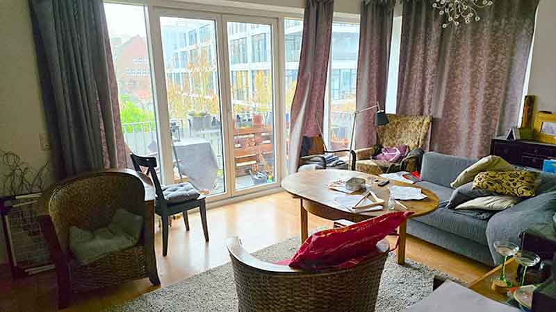 1 haushaltsaufloesung wohnzimmer vor entruempelung und raeumumg wedel