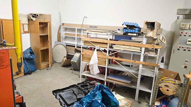 Schulentrümpelung in Wedel